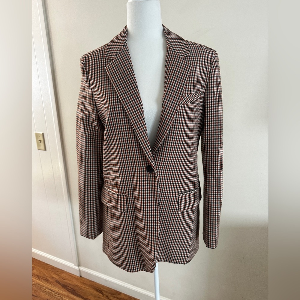 Zara Checkered Blazer